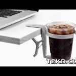 Attach Vector Cup Holder and Save In-Flight Laptops