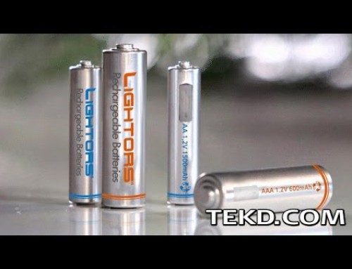Lightors Batteries Recharge Through Built-In Micro USB