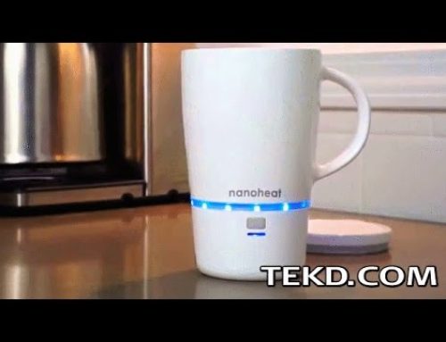 No More Cold Coffee with the Nano Heated Wireless Mug